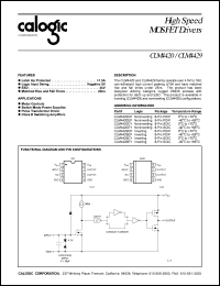 datasheet for CLM4420CY by Calogic, LLC