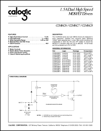datasheet for CLM4426CP by Calogic, LLC