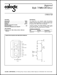 datasheet for CVA2415TZ by Calogic, LLC