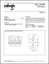 datasheet for CVA6627S by Calogic, LLC