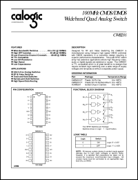 datasheet for CWB201CP by Calogic, LLC