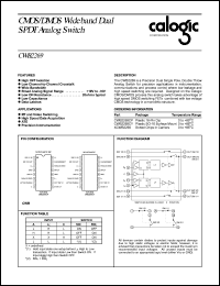 datasheet for CWB2269CP by Calogic, LLC