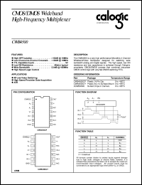 datasheet for CWB4500CY by Calogic, LLC