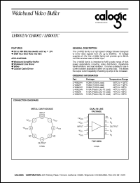 datasheet for LH4002AH by Calogic, LLC