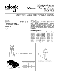 datasheet for SD200DC by Calogic, LLC