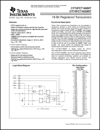 datasheet for 74FCT162500ATPVCT by Texas Instruments