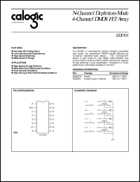 datasheet for XSD5501 by Calogic, LLC