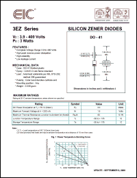 datasheet for 3EZ4.3D5 by 