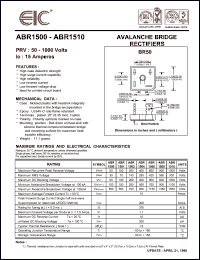 datasheet for ABR1510 by 