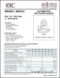 datasheet for MR5006 by 