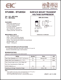 datasheet for STU6515 by 