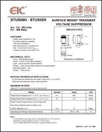 datasheet for STUS09B by 