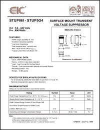 datasheet for STUP09B by 