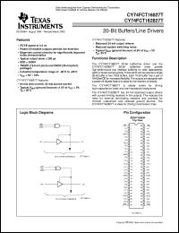 datasheet for 74FCT162827ATPVCT by Texas Instruments