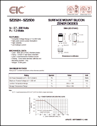 datasheet for SZ256C by 