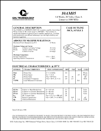 datasheet for 10AM05 by 