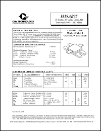 datasheet for 1819AB35 by 