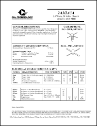 datasheet for 2A3 by 