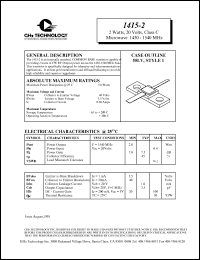 datasheet for 1415-2 by 