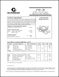 datasheet for 1719-20 by 