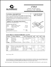 datasheet for 1719-8 by 