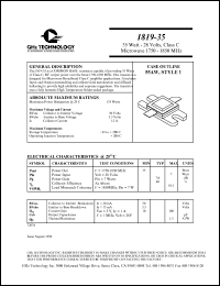 datasheet for 1819-35 by 