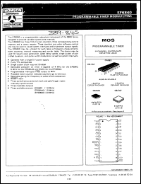 datasheet for EF68B40P by SGS-Thomson Microelectronics