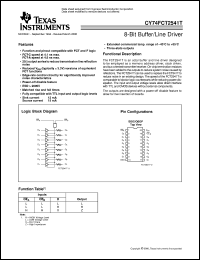datasheet for CY74FCT2541ATQC by Texas Instruments
