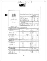 datasheet for BC183 by Fairchild Semiconductor