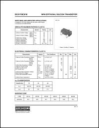 datasheet for BC818-40 by Fairchild Semiconductor