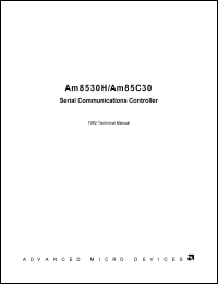 datasheet for AM85C30 by AMD (Advanced Micro Devices)