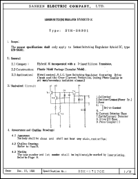 datasheet for STR-S6301 by Sanken Electric Co.