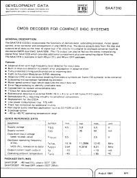 datasheet for SAA7310GP by Philips Semiconductors