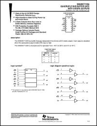 datasheet for SN64BCT125AD by Texas Instruments
