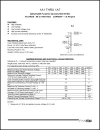 datasheet for 1A1 by 