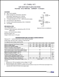 datasheet for 1F2 by 
