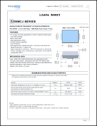 datasheet for 1.5SMCJ5.0 by 