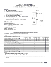 datasheet for 1N4937 by 