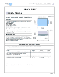 datasheet for 1.5SMCJ45A by 