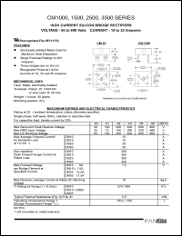 datasheet for CM1008 by 