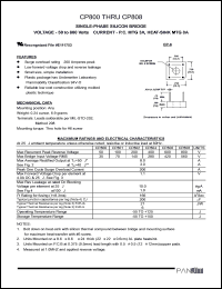 datasheet for CP808 by 