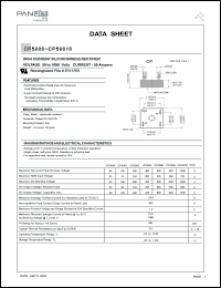 datasheet for CP5000 by 