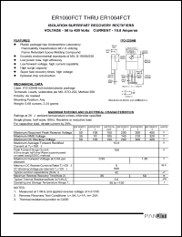 datasheet for ER1003FCT by 