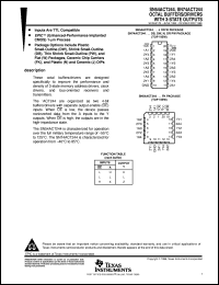 datasheet for SN74ACT244DBLE by Texas Instruments