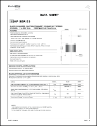 datasheet for 15KP17C by 
