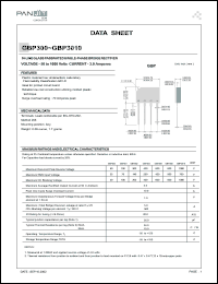 datasheet for GBP300 by 