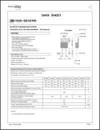 datasheet for SB1080 by 