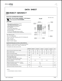 datasheet for SB3040CT by 