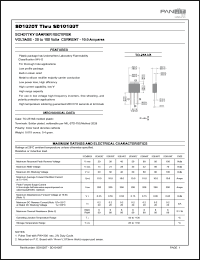 datasheet for SD1050T by 