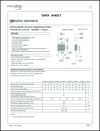 datasheet for SD580YS by 